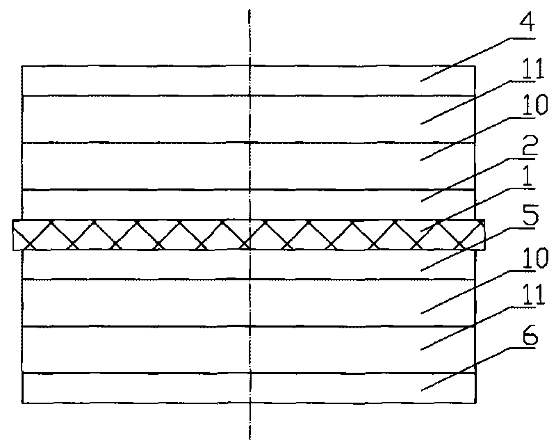 Transparent conducting electrode film solar cell