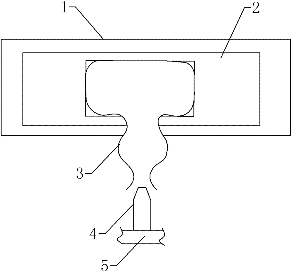 Plug-pull-type fast lock for gauge board box cover