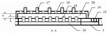 Micro-fluidic chip for preparing microspheres and using method of micro-fluidic chip