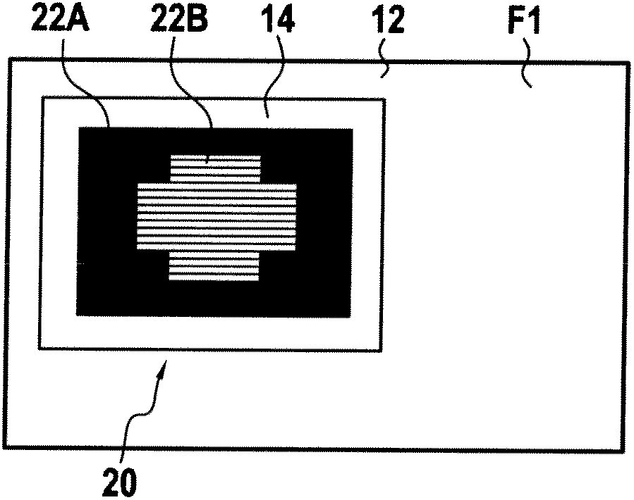 Security document including patterns with variable optical effect