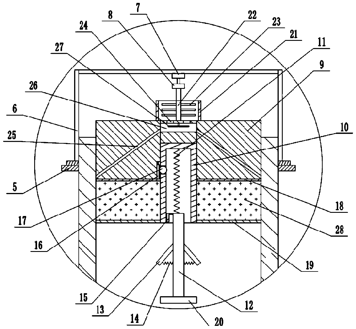 Fluid pressure detection device