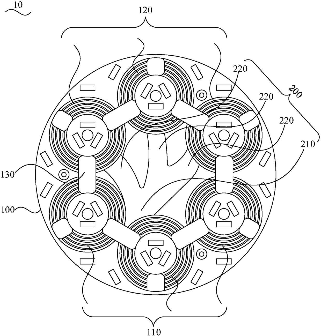 Coil panel seat, coil panel and electromagnetic cooking utensil