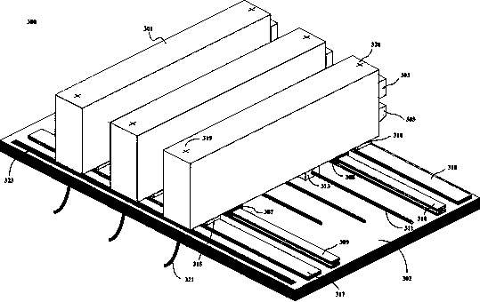 Structural design and use method of net tensioning equipment