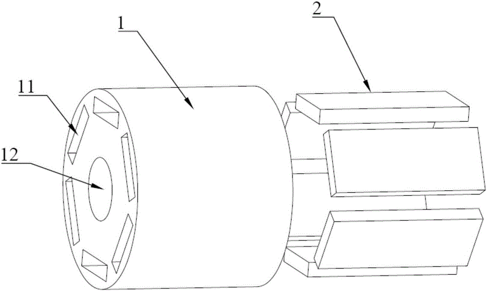 Fixing method of magnetic steel, rotor assembly and motor