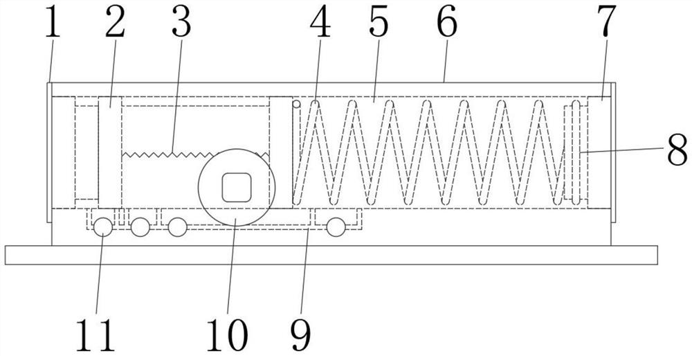 Manufacturing method of civil defense door closing structure