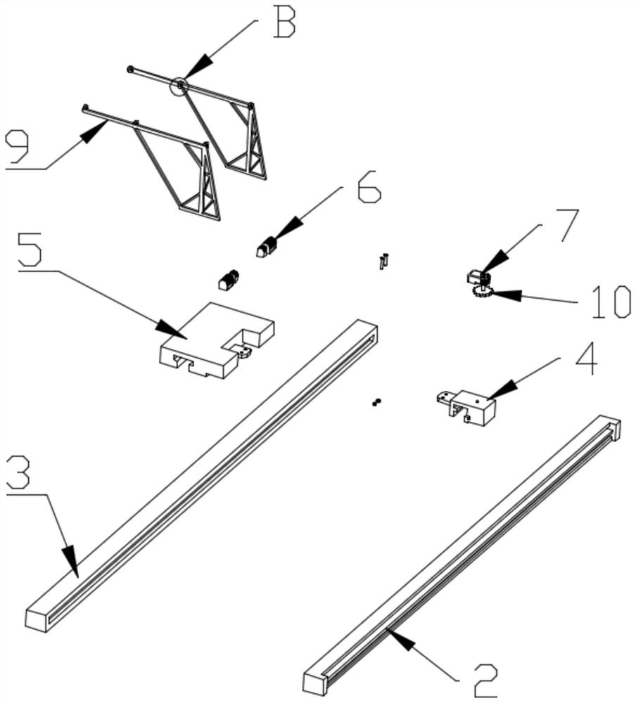 Hanging basket for constructional engineering