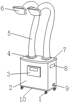 Flock sucking mechanism special for garment production