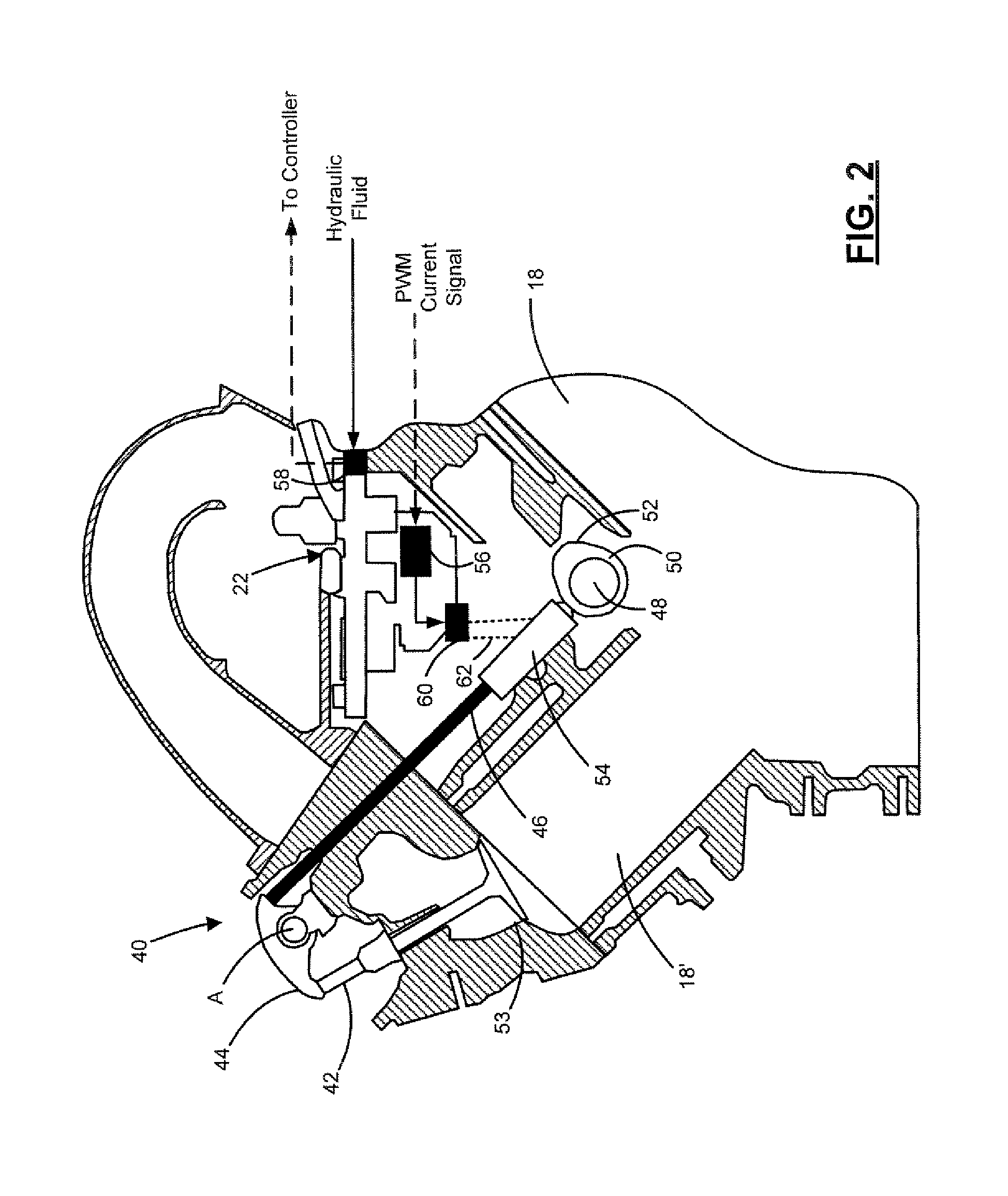 System for detecting hydraulic fluid leaks