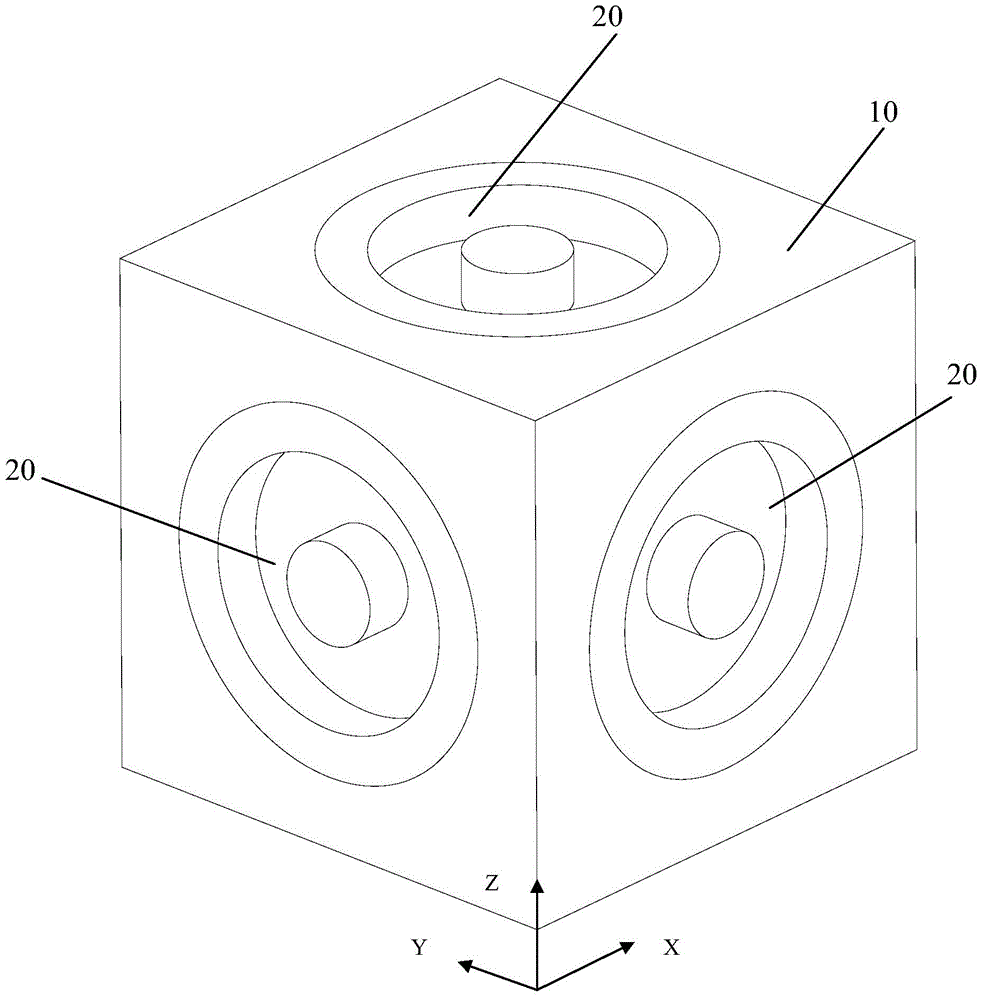 Three-dimensional pressure sensor detecting granary reserves