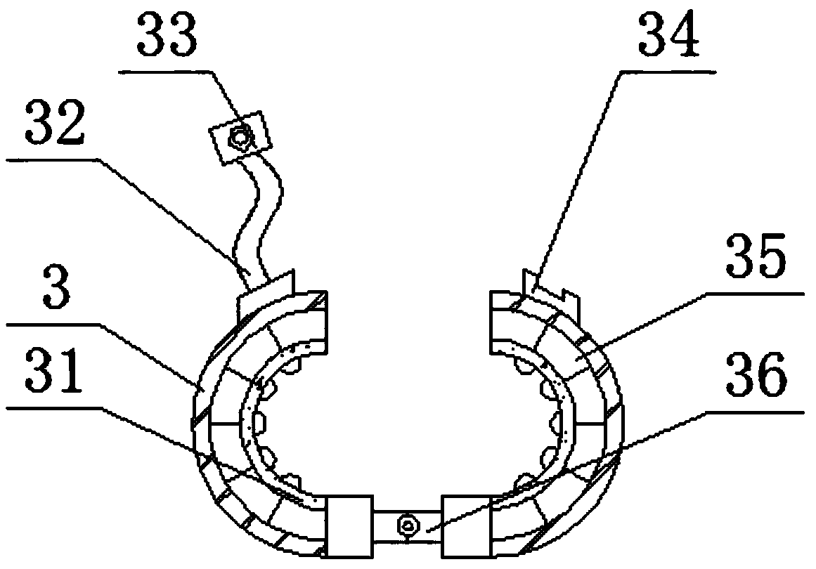 Exhaust pipe with excellent silencing effect for dangerous goods transport vehicle