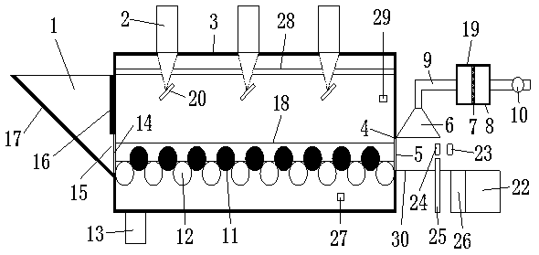 Thunder preventer spherical part laser chemical vapor deposition ceramic layer assembly line and production process