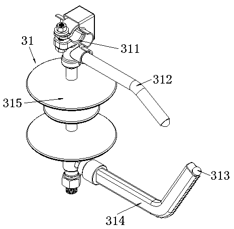 Thunder preventer spherical part laser chemical vapor deposition ceramic layer assembly line and production process