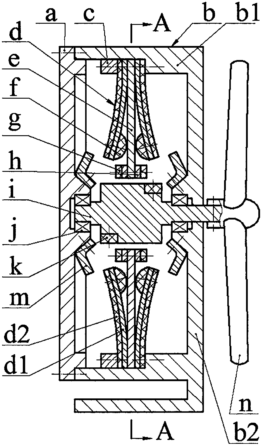 Piezoelectric windmill