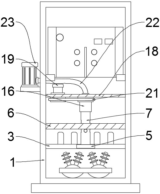 Environment-friendly insulating ring main unit