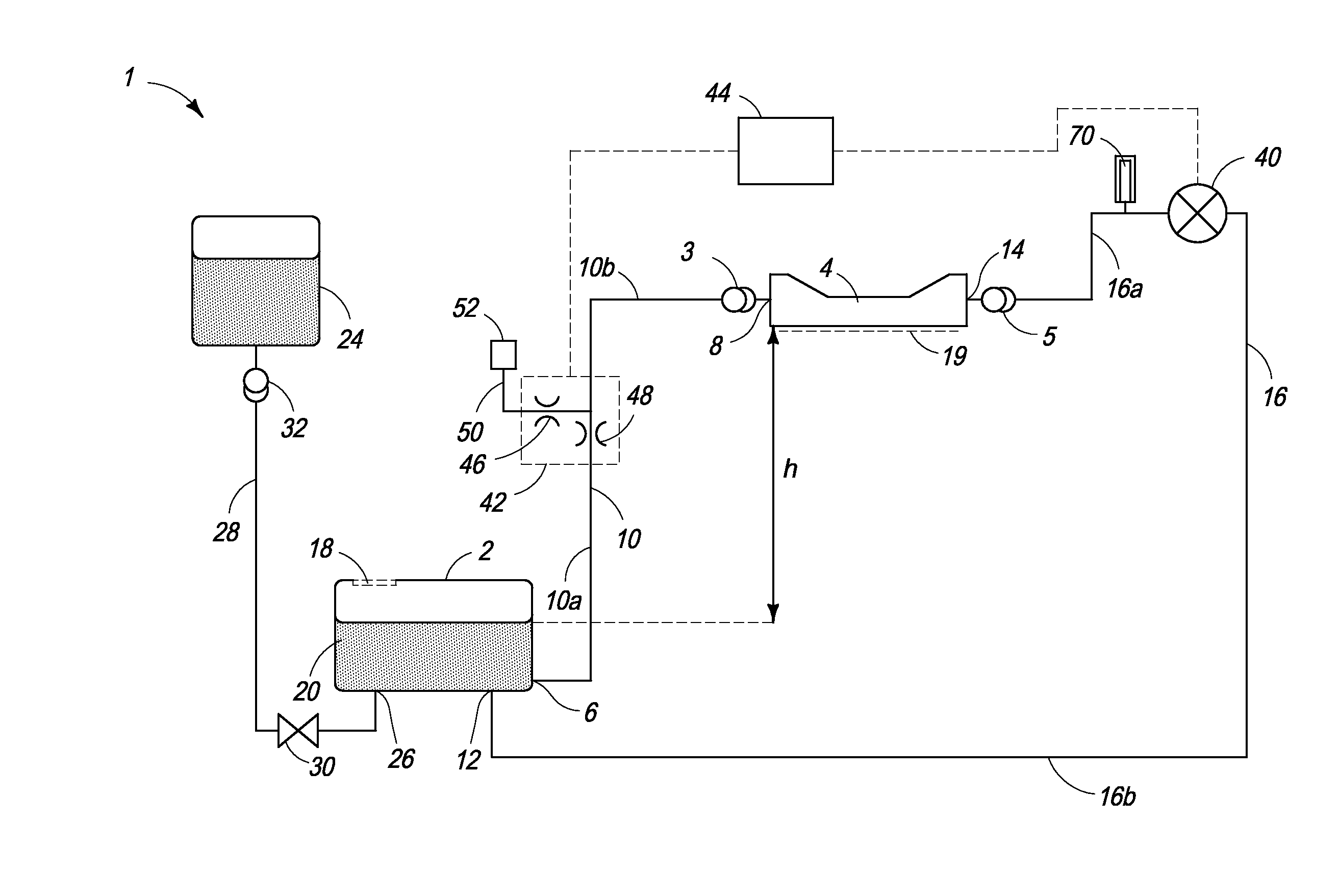 Printer having ink delivery system with air compliance chamber