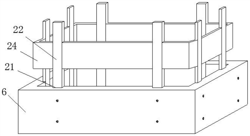 Supporting seat with damping and stabilizing effects for fabricated building