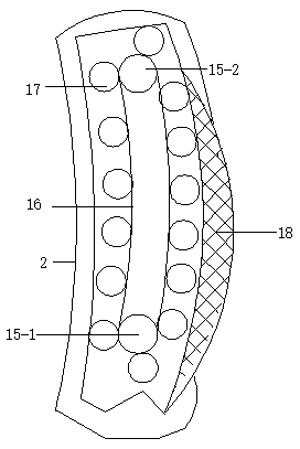 Intelligent wheelchair with massaging function