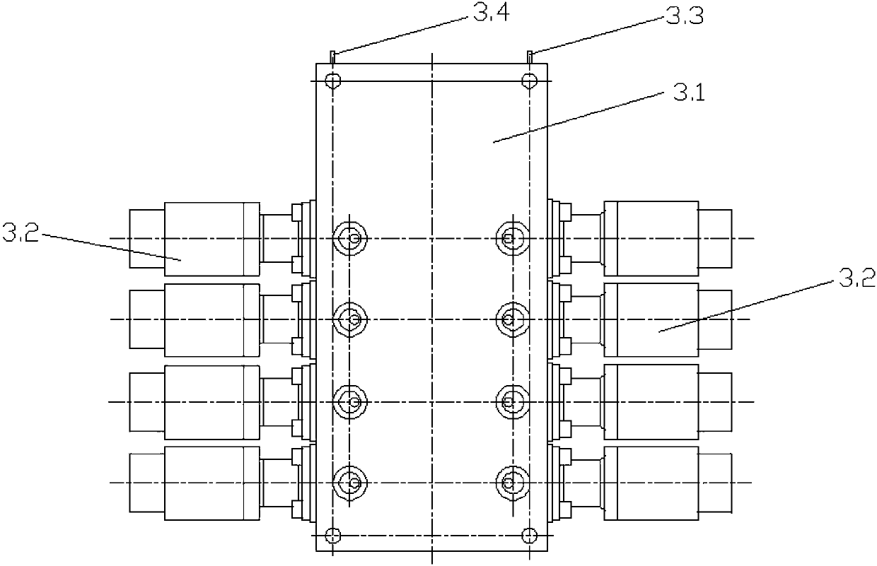 Multi-well wellhead dosing device with backflow self-protection multichannel solenoid valve terminal