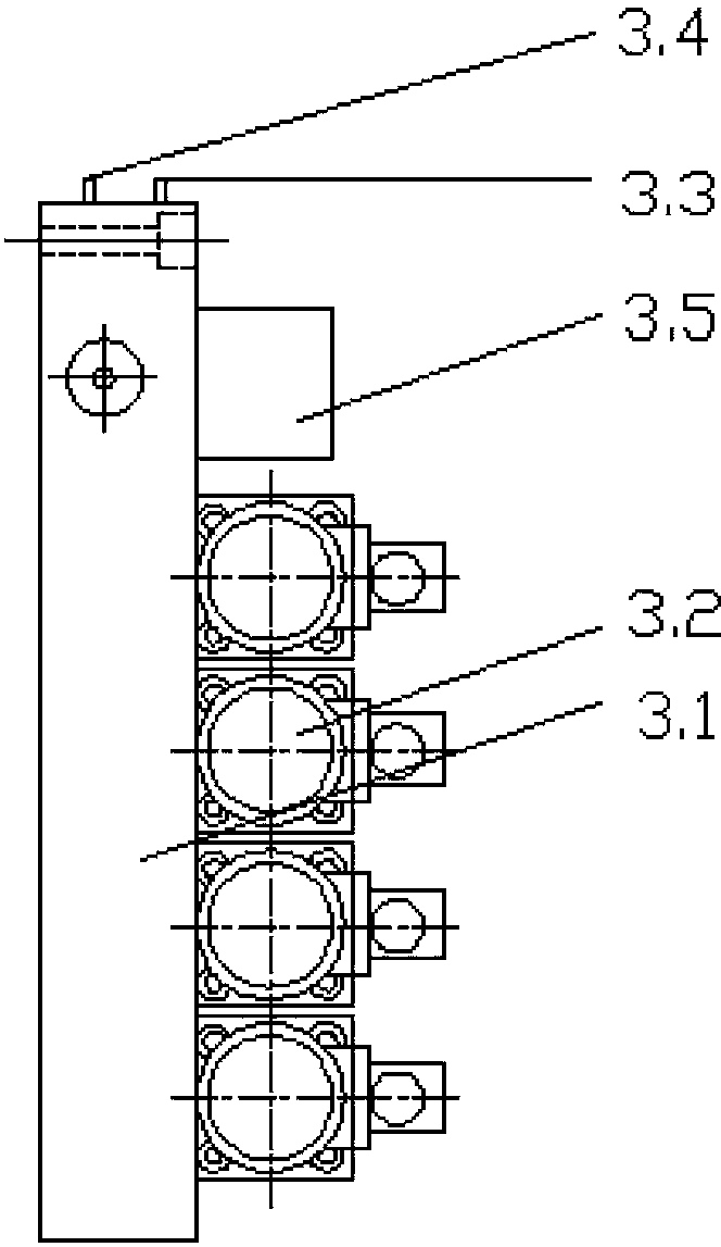 Multi-well wellhead dosing device with backflow self-protection multichannel solenoid valve terminal