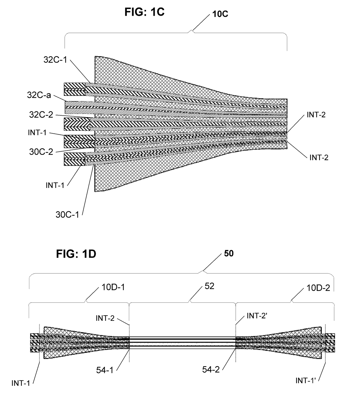 Flexible optical fiber array