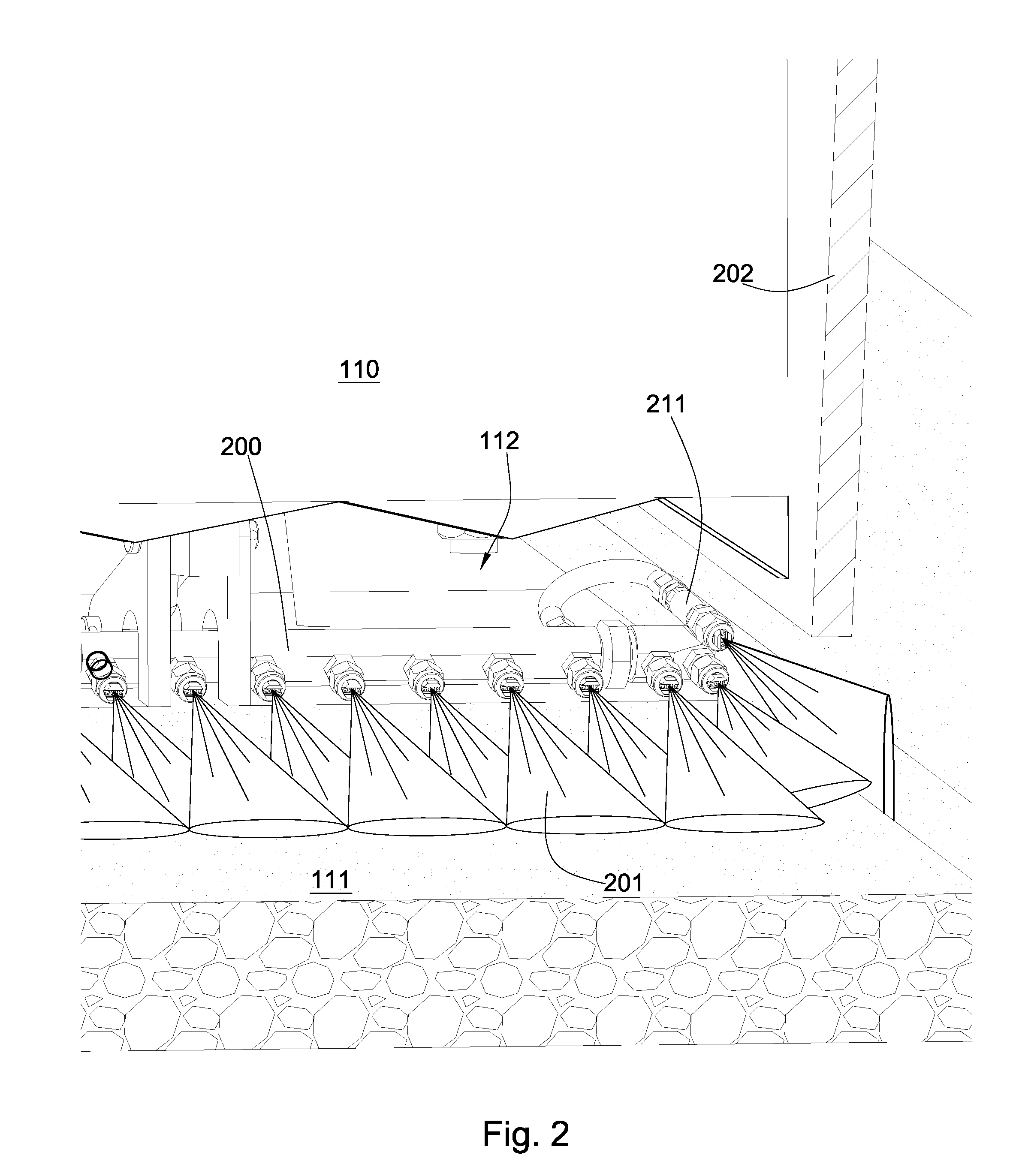 Nozzles Incorporated into a Milling Machine