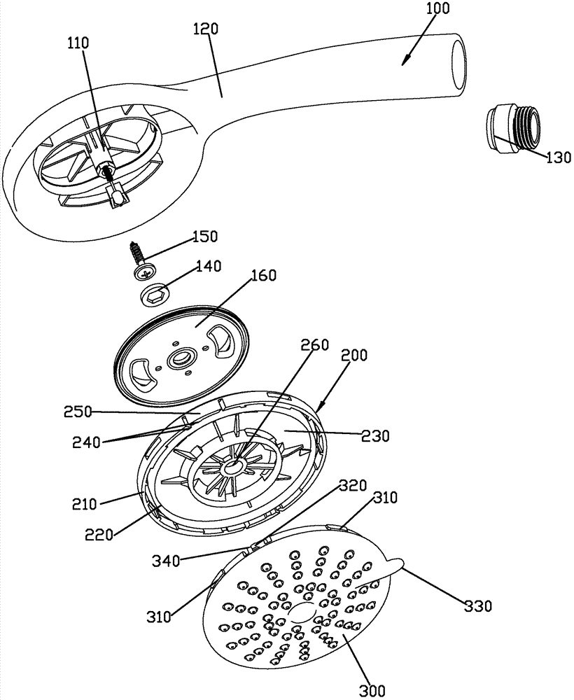 Sprinkler with detachable surface cover