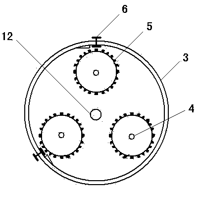 Speed increasing chain wheel for bicycle