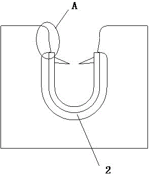 Distributed line protection sleeve structure, installation method and electric device