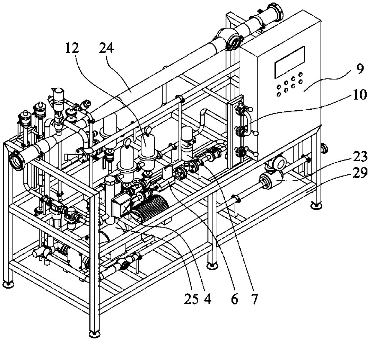 Full-automatic wort oxygenated yeast adding machine and wort oxygenated yeast adding method