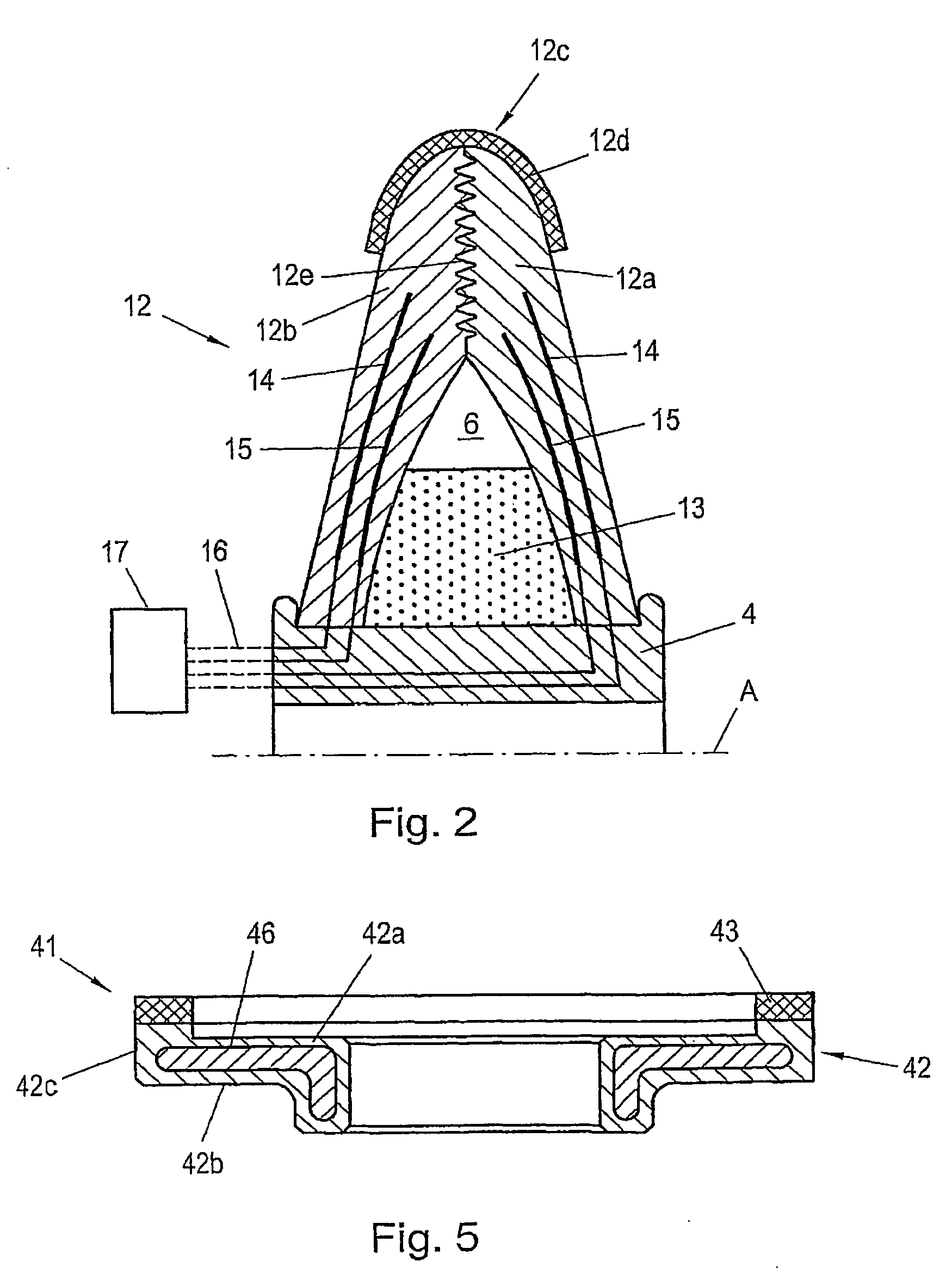 Base for a Rotating Grinding or Cutting Tool, and Grinding or Cutting Tool Produced Therefrom