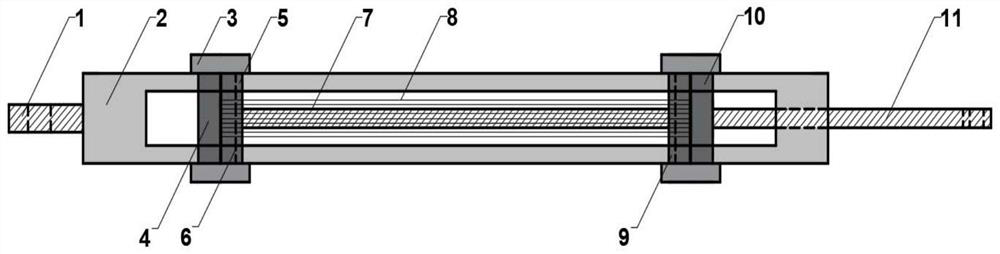 Variable stiffness self-resetting damper based on shape memory alloy material