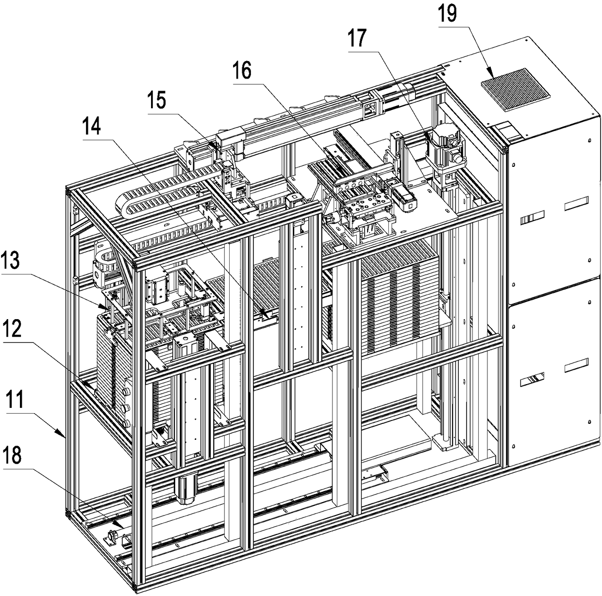 Automatic injection molding system