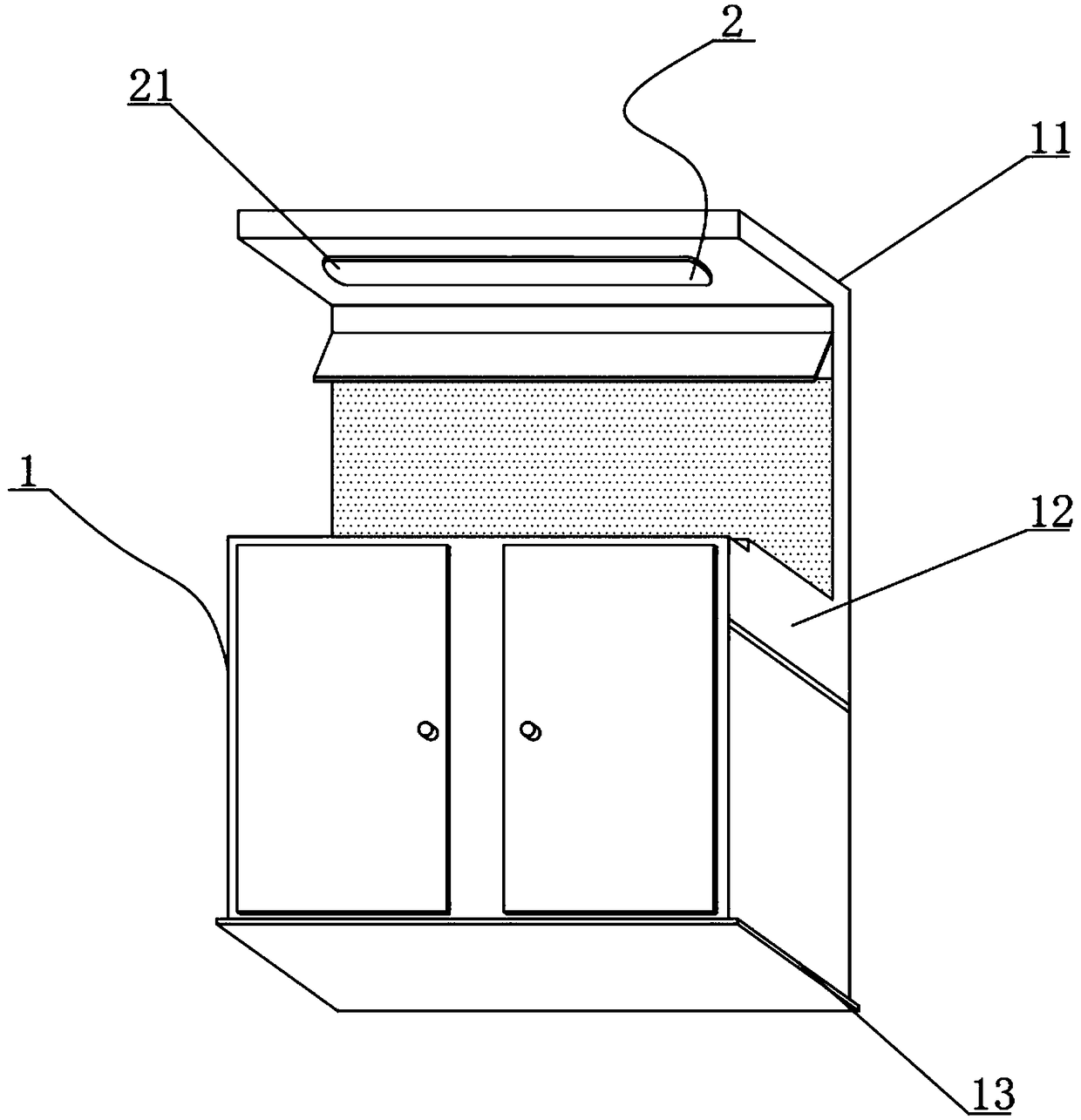 Food-material temperature curve collecting system