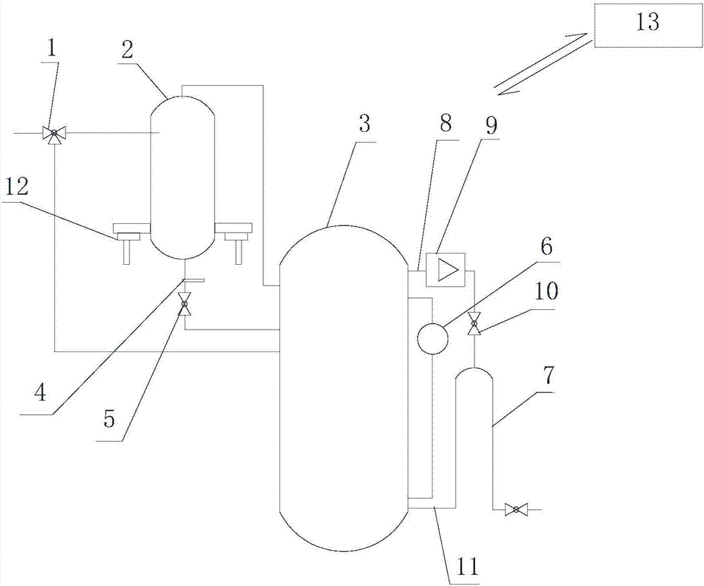 Weighting method three-phase metering device and metering method thereof