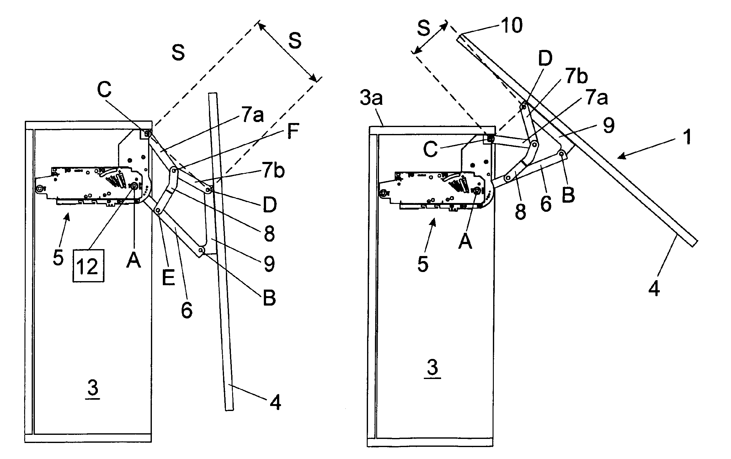 Actuating mechanism for moving an upwardly movable flap of a piece of furniture