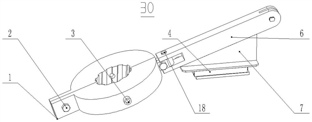 Turning and rolling compound machine tool simulation cutting loading device and using method