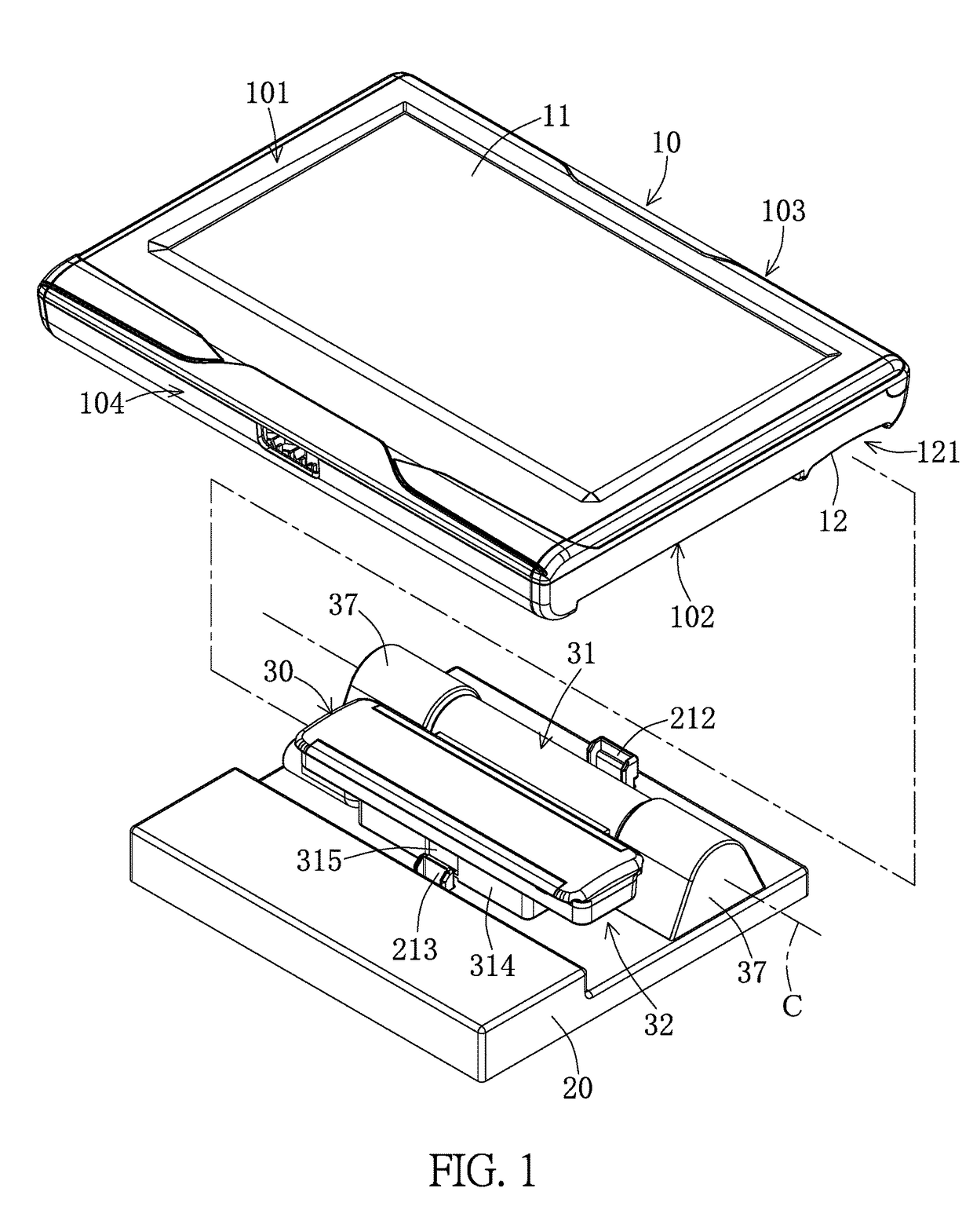 Display device for vehicles