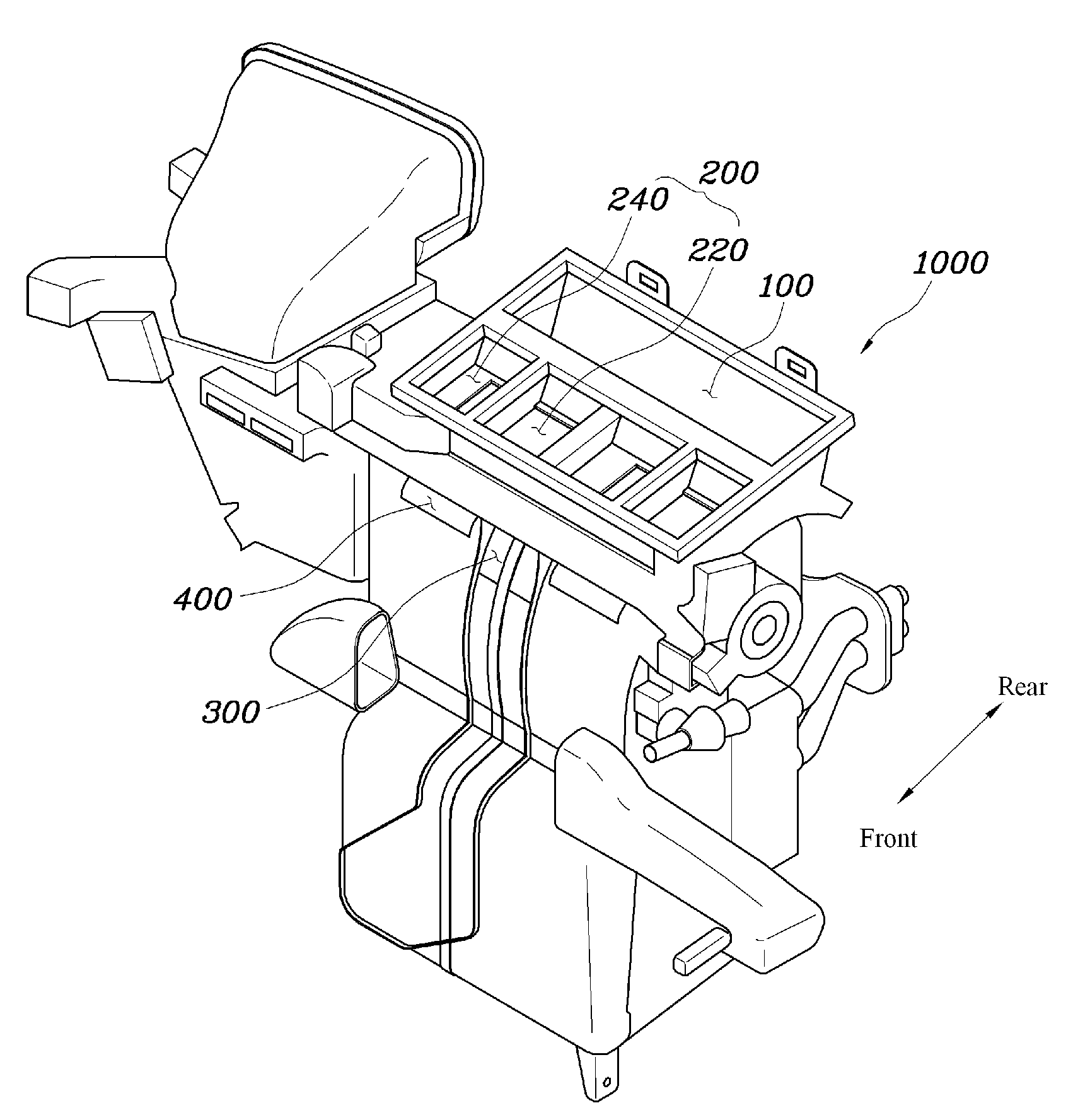 Air conditioning apparatus for vehicles