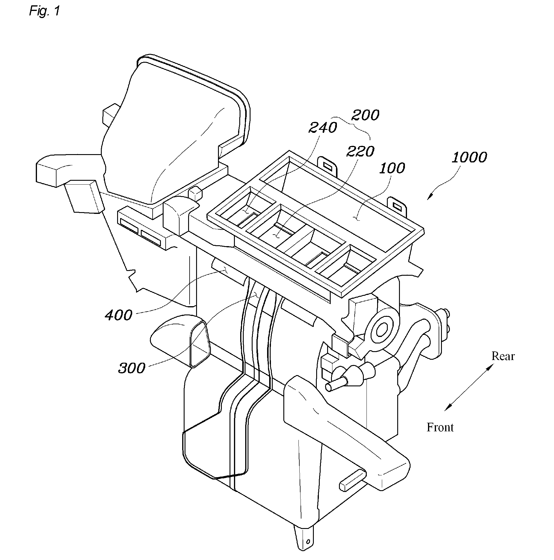 Air conditioning apparatus for vehicles