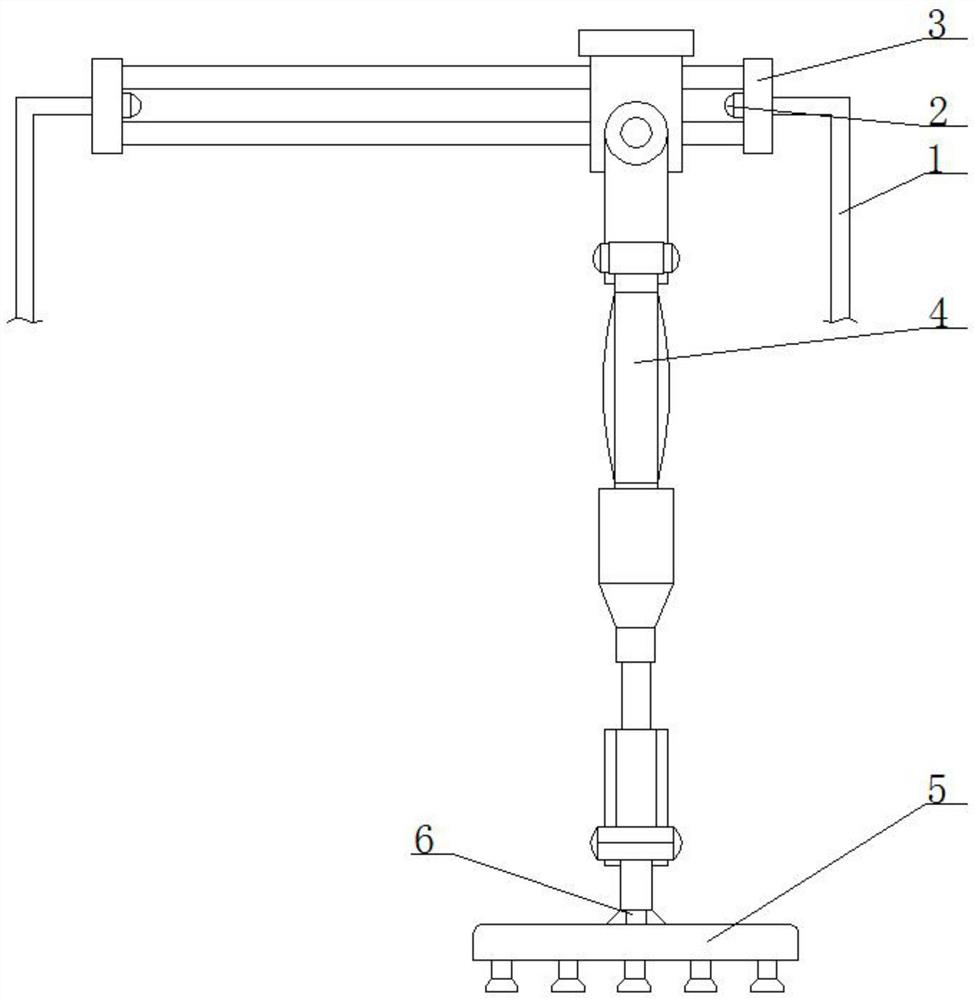 Six-axis robot for injection molding of vehicle wheel