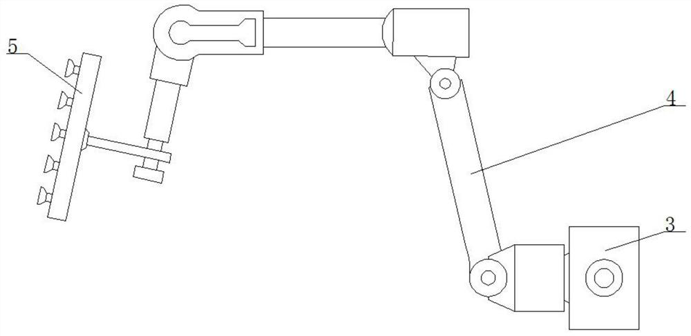 Six-axis robot for injection molding of vehicle wheel