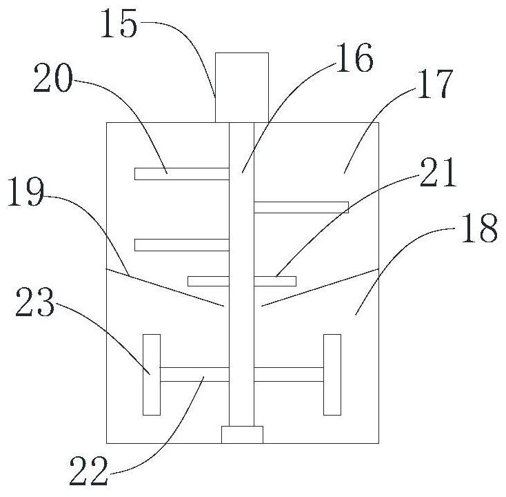 Cement-based slurry stirring system