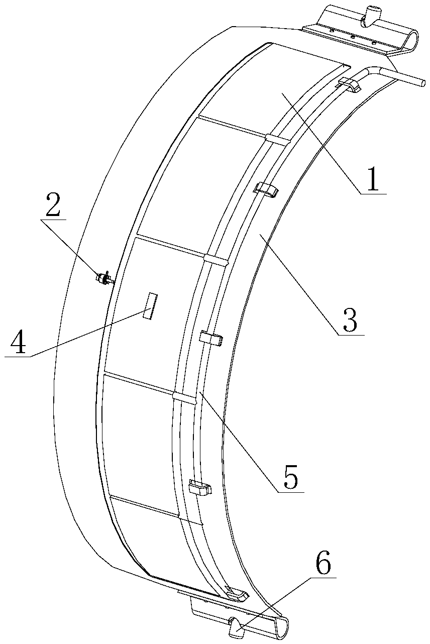 Heating device special for aircraft oil tank