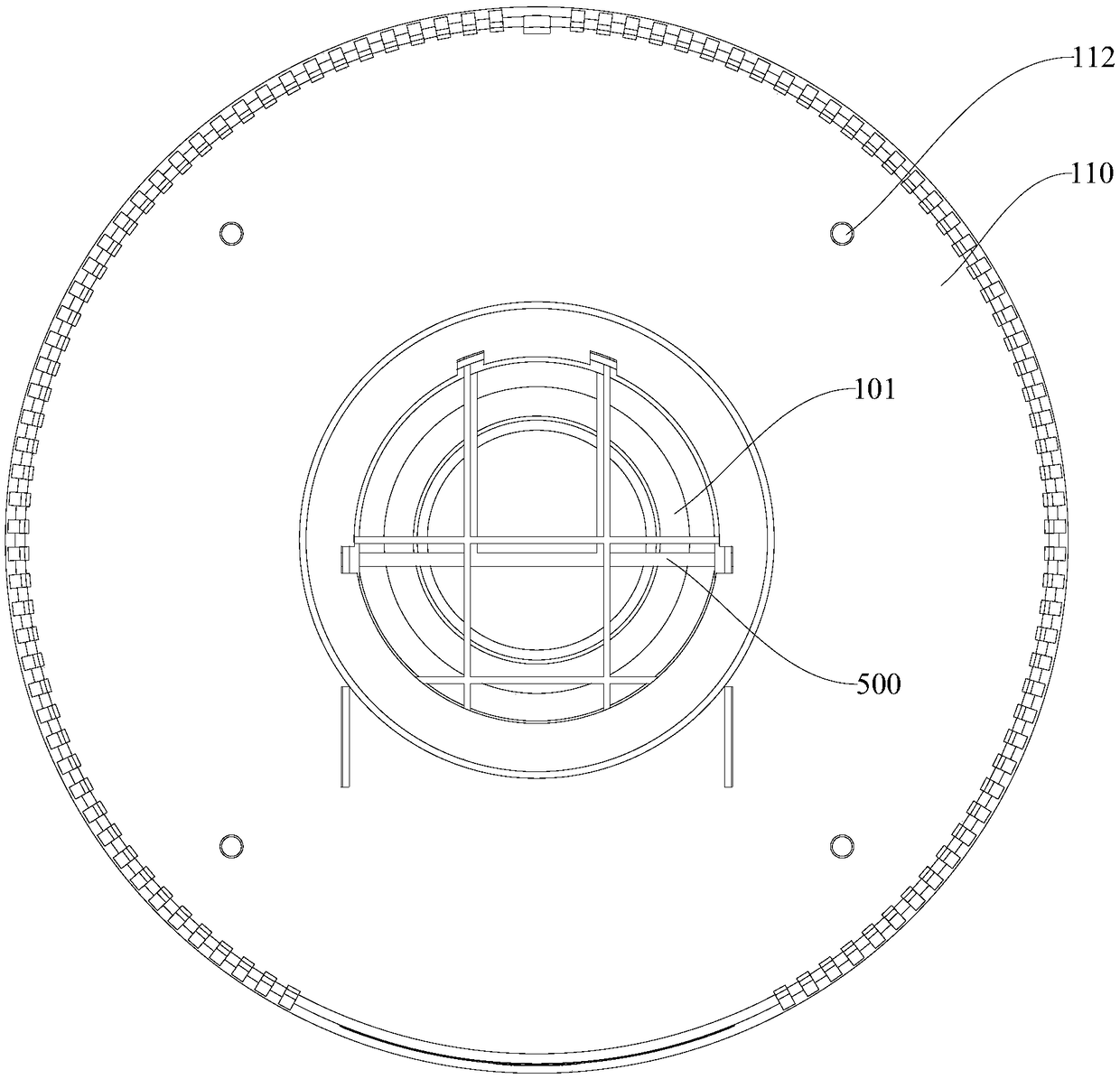 Fresh air device and fresh air system