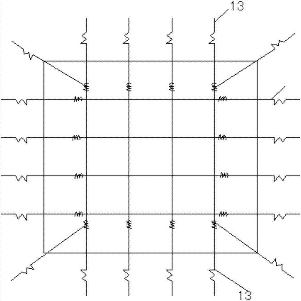 Coal mine down hole fireproof airtight wall construction method