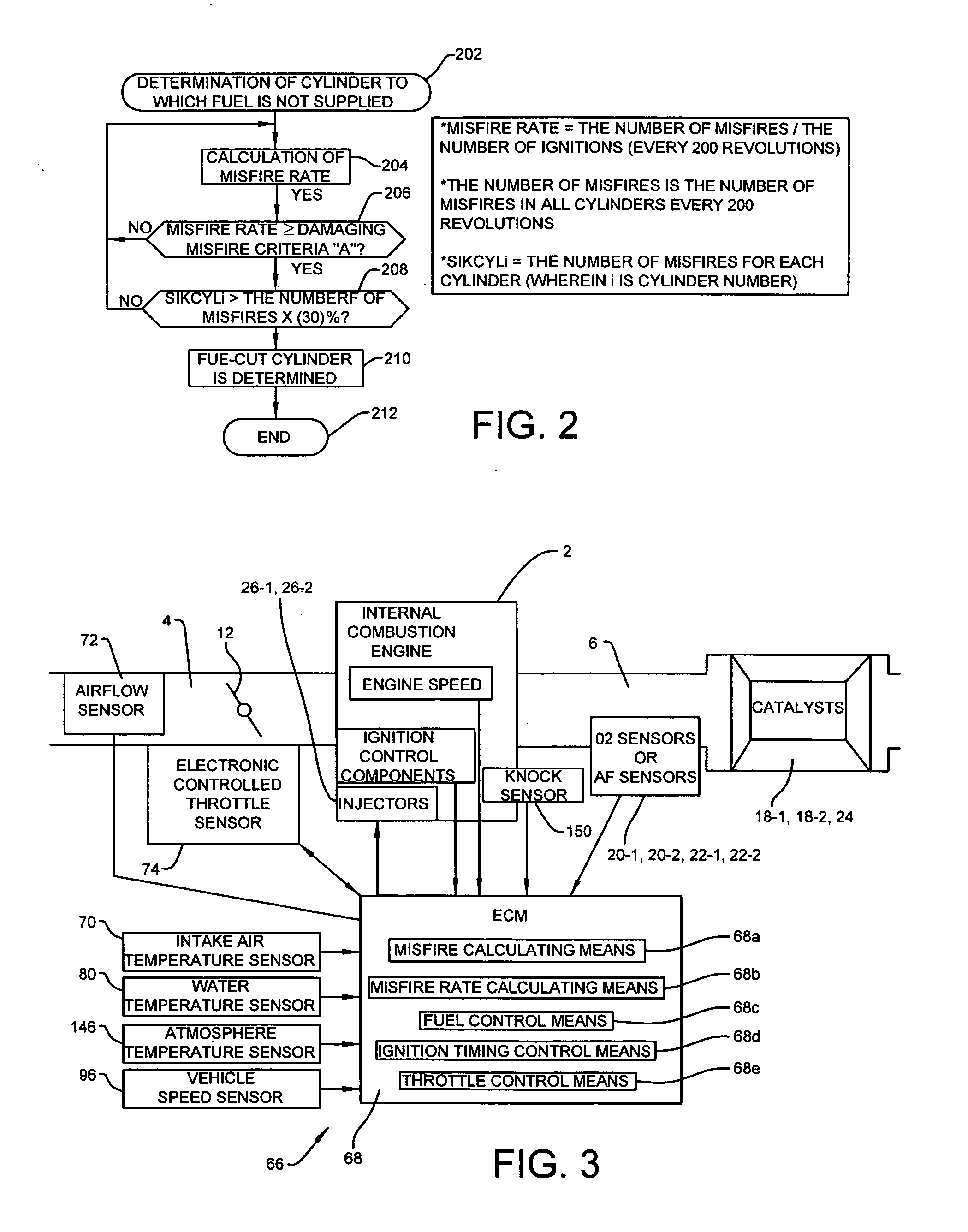 Misfire detector for multi-cylinder engine