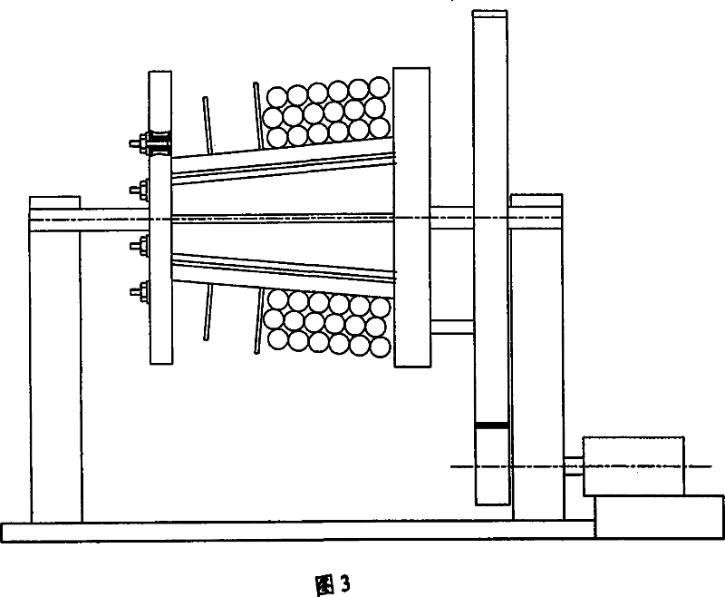 Suspension bridge main cable rope retracting method