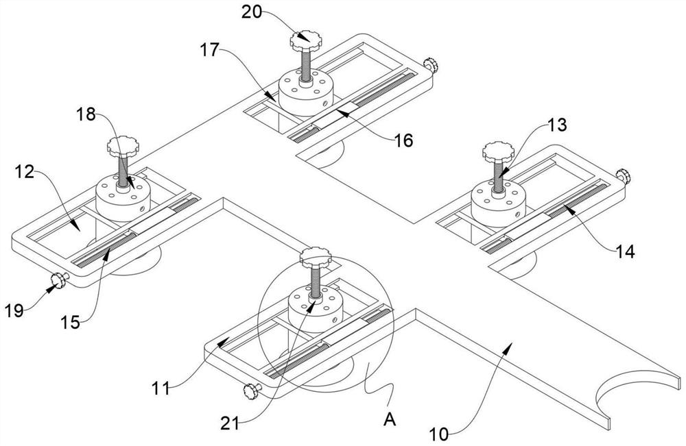 Feeding device for liquid crystal screen production line