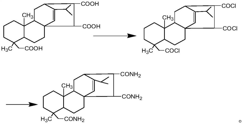 Modified carboxymethyl cellulose as well as preparation method and application thereof