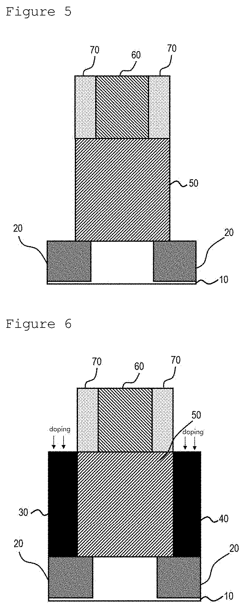 Field-effect transistor without punch-through stopper and fabrication method thereof